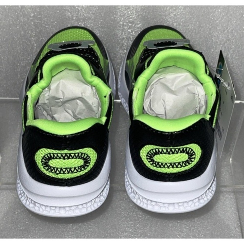 S Sport By Skechers Myles Sneakers Light Up Stretch Laces Strap Boys Size 6 NEW - Picture 11 of 17
